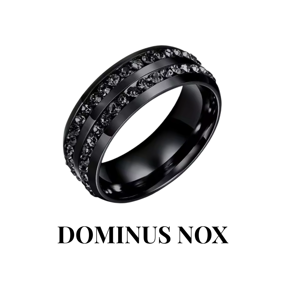 IGNIS DARK alternative dark ring NOXARIS couples set