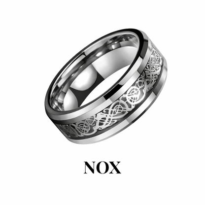 alternative dark couples ring set NOXARIS his and hers