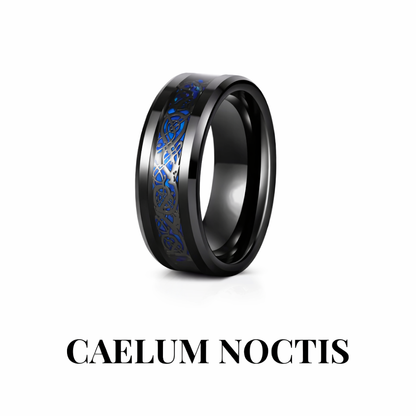 dark alternative couples rings NOXARIS matching set